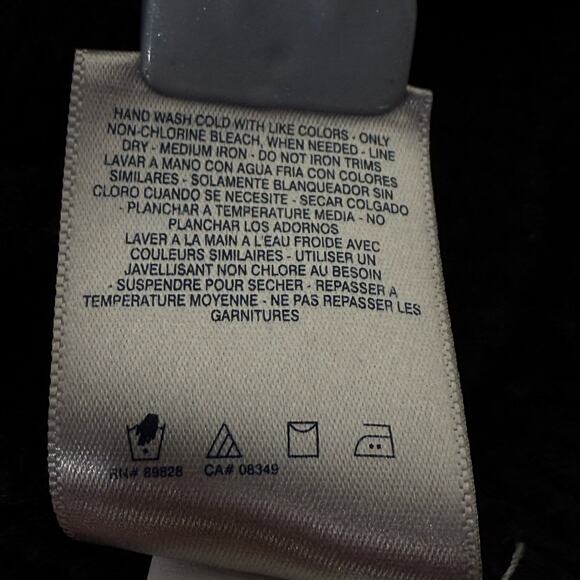 Y2k Black Cable Knit Ruffle Faux Fur Trim Sweater Vest Gyaru Himekaji Trashy M L - Picture 6 of 8